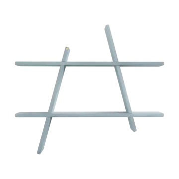 A-Shelf vegghylle Special Edition - Grey blue L 78x12x67 cm - Andersen Furniture