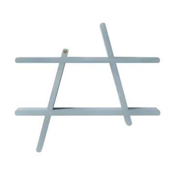A-Shelf vegghylle Special Edition - Grey blue M 52x9x46 cm - Andersen Furniture