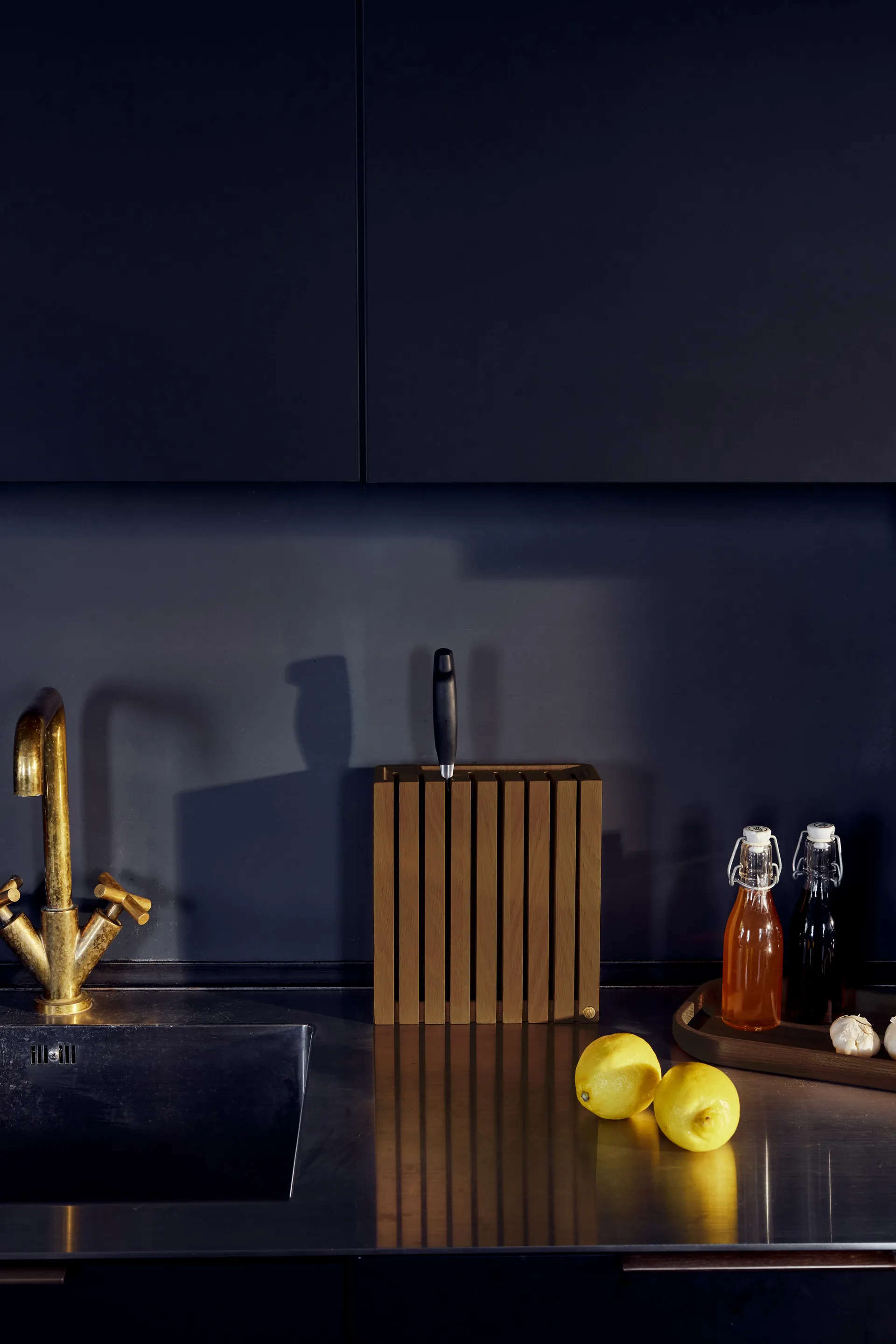 Andersen knivblokk, Oak Andersen Furniture