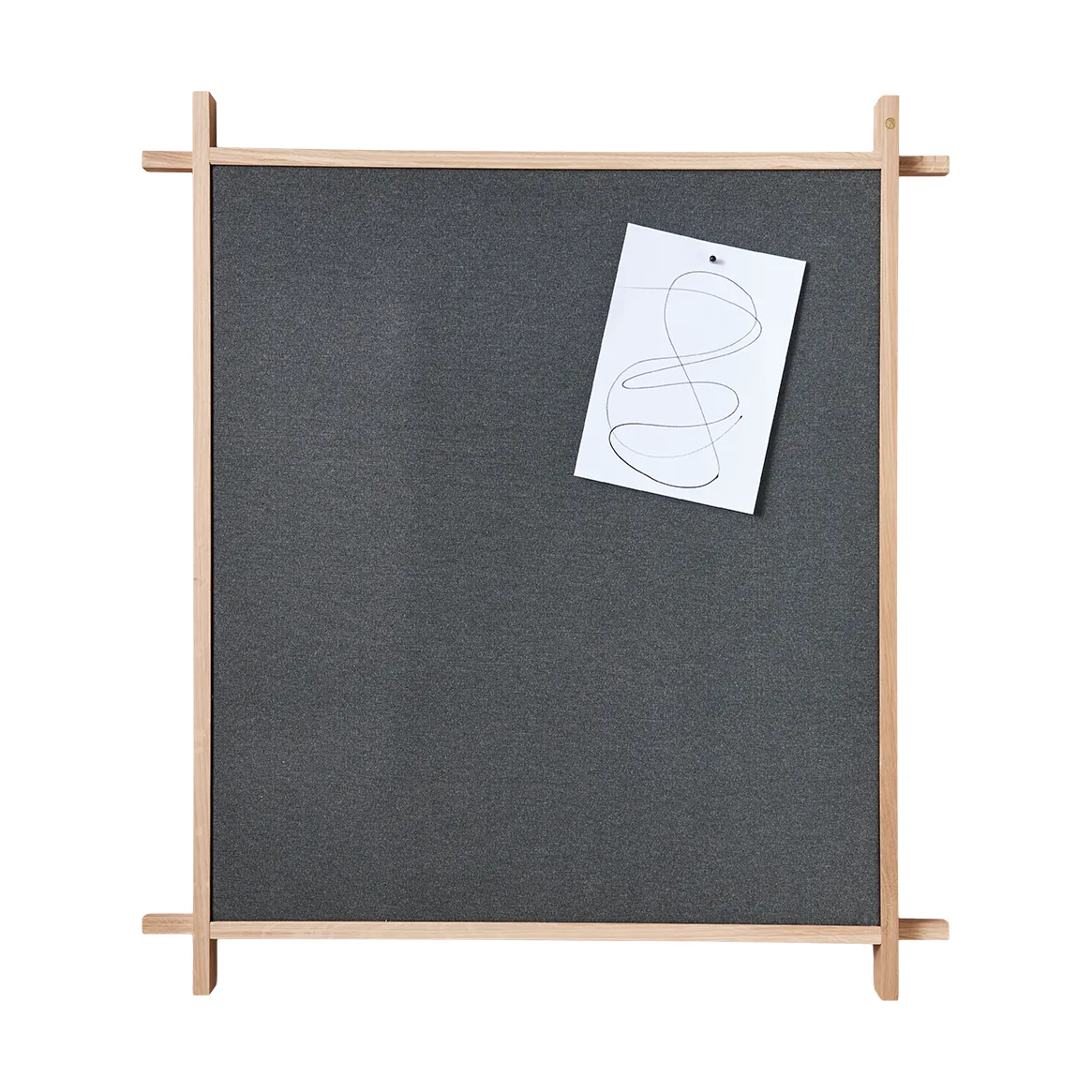 Collect oppslagstavle Large 94x104 cm, Oak Andersen Furniture