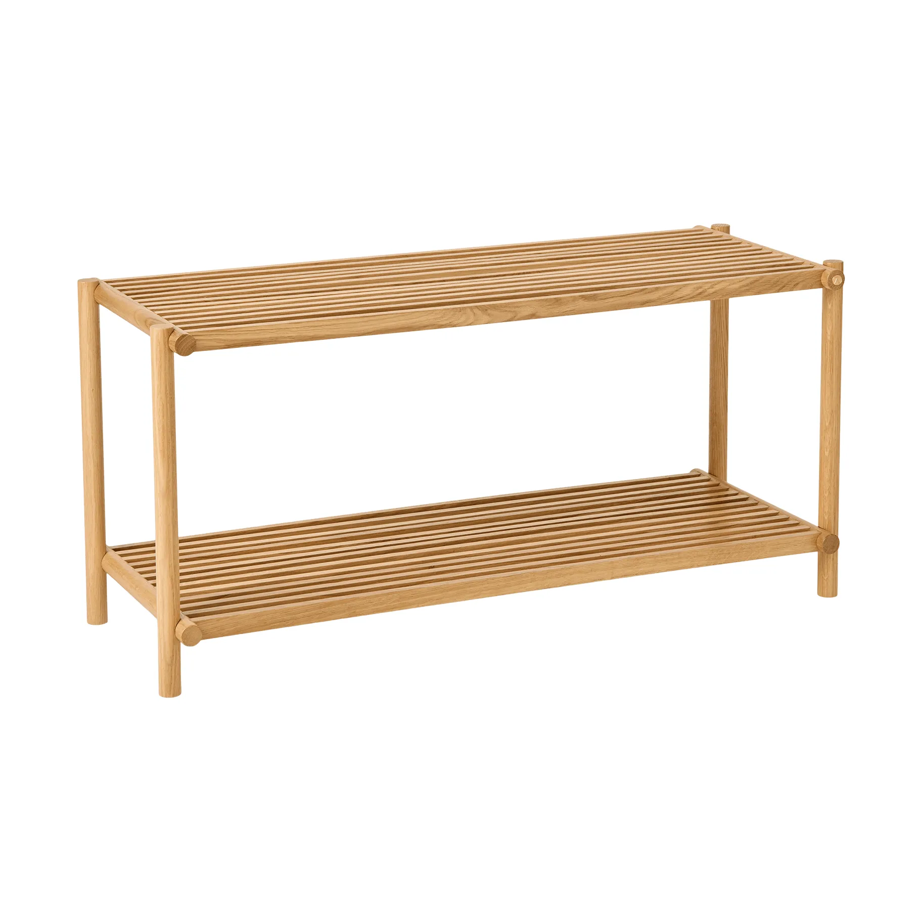Column Shoe rack, Mattlakkert eik Andersen Furniture