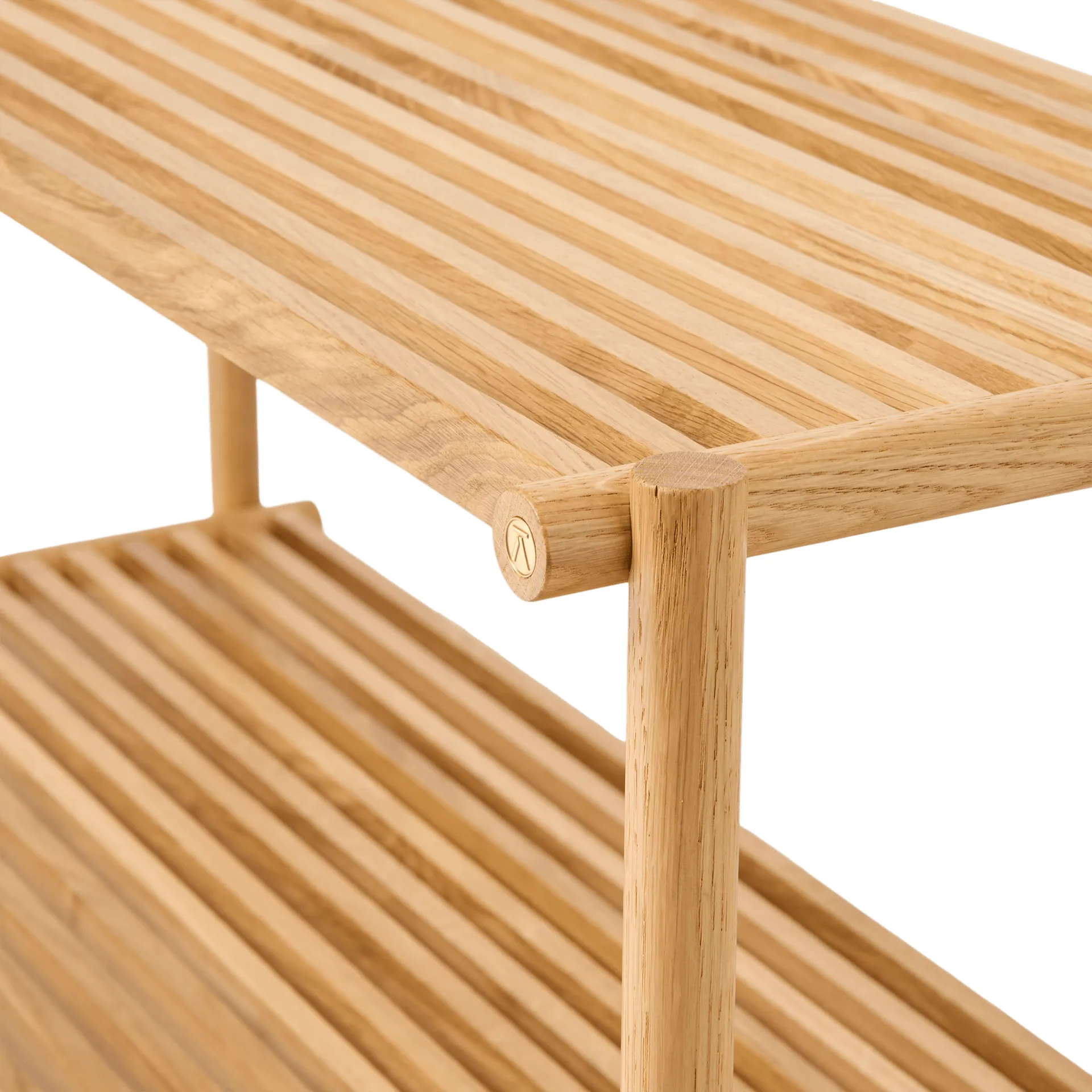 Column Shoe rack, Mattlakkert eik Andersen Furniture