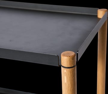 Connect bord - Oljet eik, svart metall - Andersen Furniture