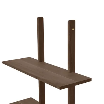 Essence vegghylle - Smoked Oiled Oak, 70x25x140 cm - Andersen Furniture