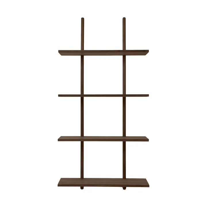 Essence vegghylle - Smoked Oiled Oak, 70x25x140 cm - Andersen Furniture