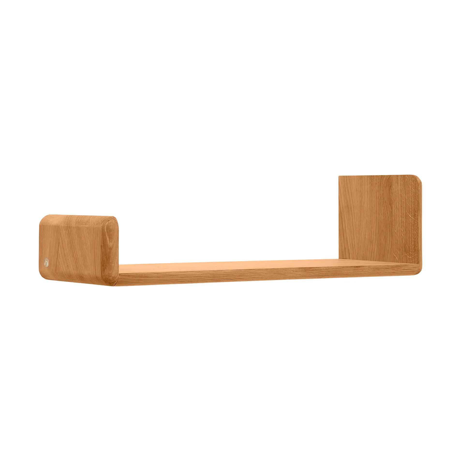 Level vegghylle, Oiled Nature Oak, 55x18x9 cm Andersen Furniture