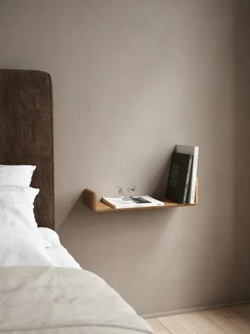 Level vegghylle - Oiled Nature Oak, 55x18x9 cm - Andersen Furniture