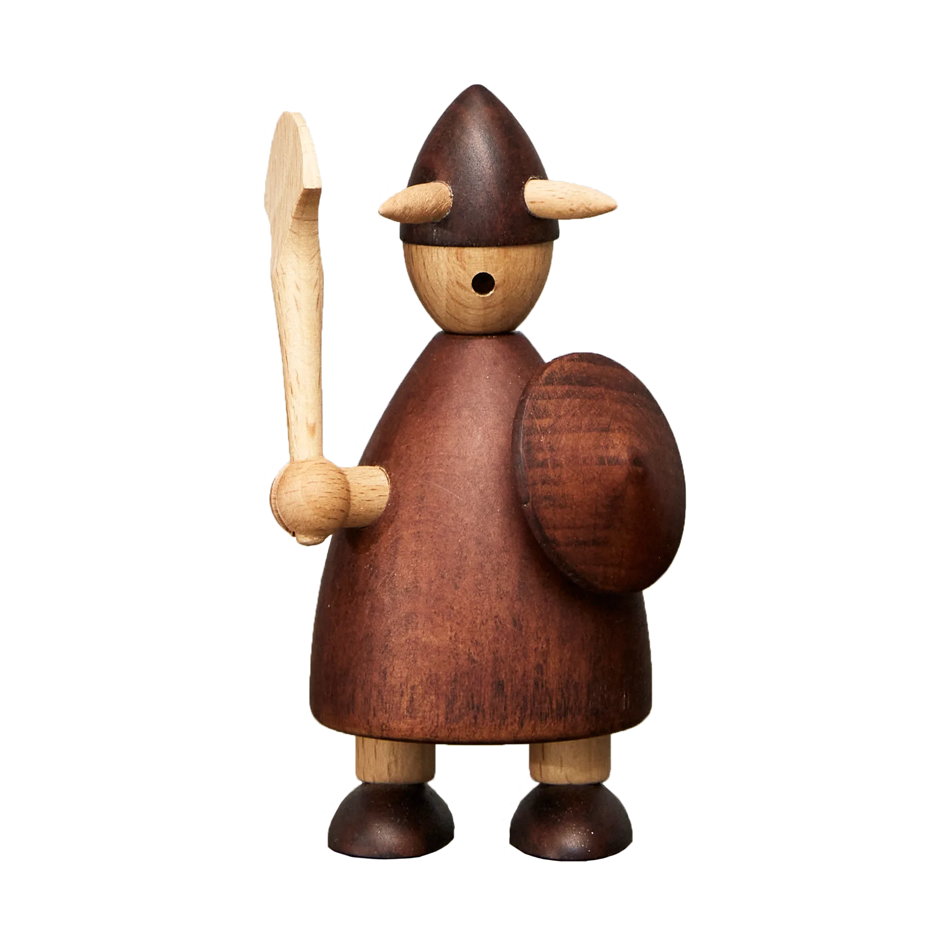 The vikings of Denmark trefigur Medium, Stained beech Andersen Furniture