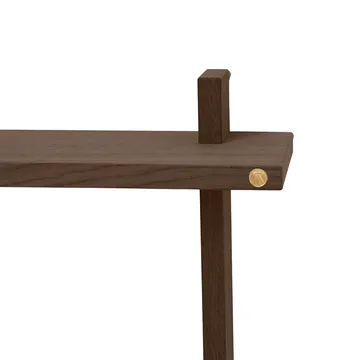 Treat vegghylle dobbel - Smoked Oiled Oak, 50x12x50 cm - Andersen Furniture