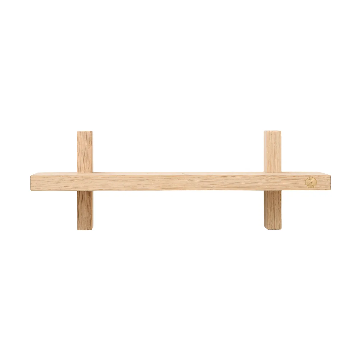 Treat vegghylle singel, Oak, 34x12x11,2 cm Andersen Furniture
