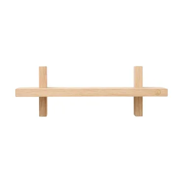 Treat vegghylle singel - Oak, 34x12x11,2 cm - Andersen Furniture
