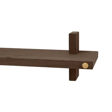 Treat vegghylle singel - Smoked Oiled Oak, 50x12x11,2 cm - Andersen Furniture