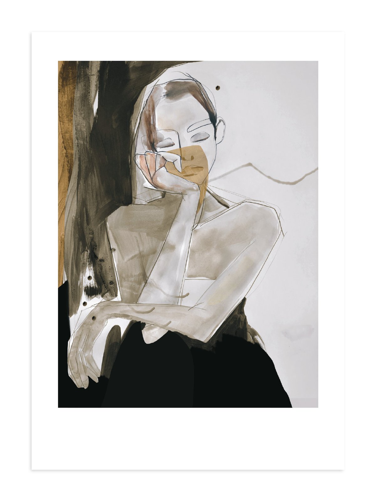Anna Bülow This too shall pass poster 50 x 70 cm