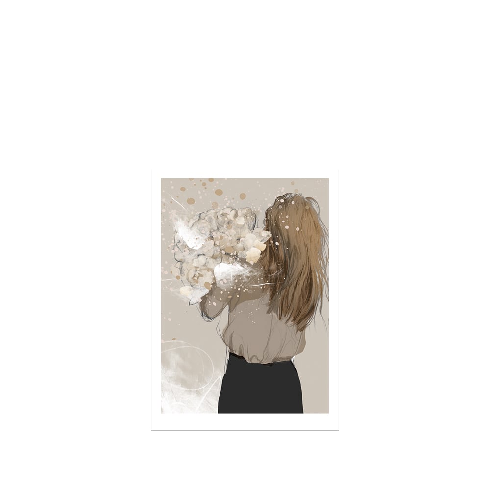 Anna Bülow Wild at heart plakat multi, 30 x 40 | Skandinavisk Design | Poster | Multi
