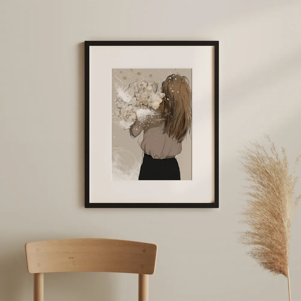 Wild at heart plakat, multi, 30 x 40 Anna Bülow