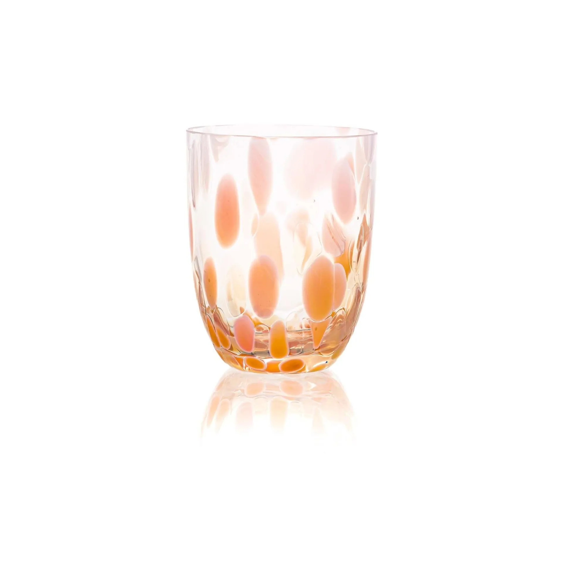 Big Confetti drikkeglass 25 cl, Peach-vanilla Anna Von Lipa