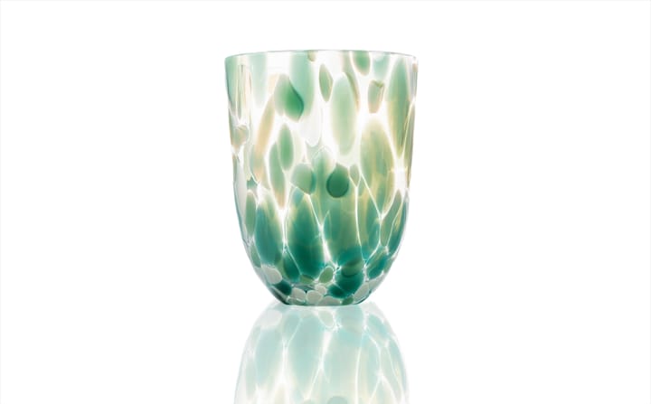 Big Confetti drikkeglass 25 cl - Smaragd - Anna Von Lipa