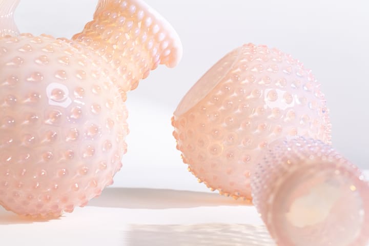 Hobnail glass 20 cl, Soft Rosa Anna Von Lipa