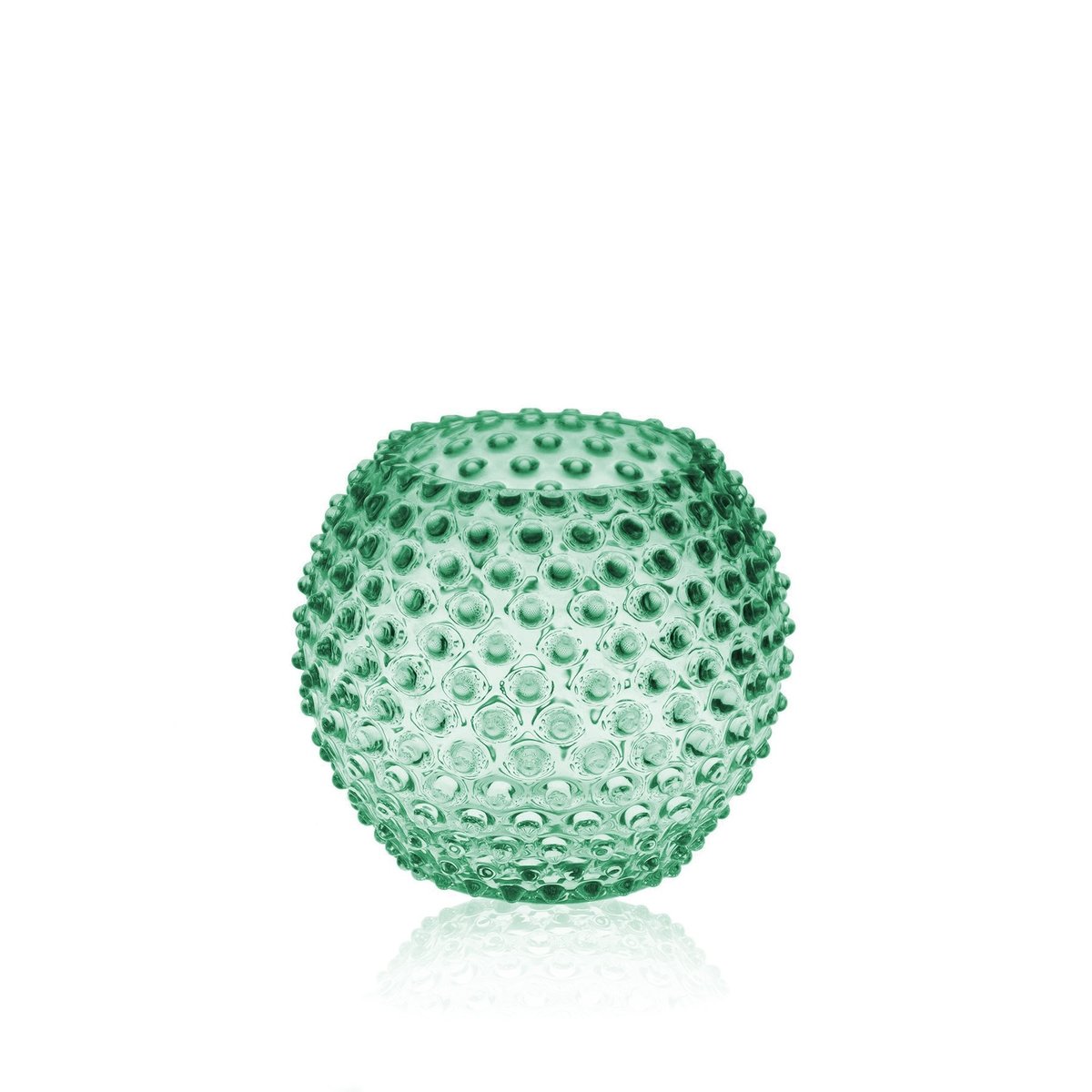 Bilde av Anna Von Lipa Hobnail Globe Vase 18 cm Beryl