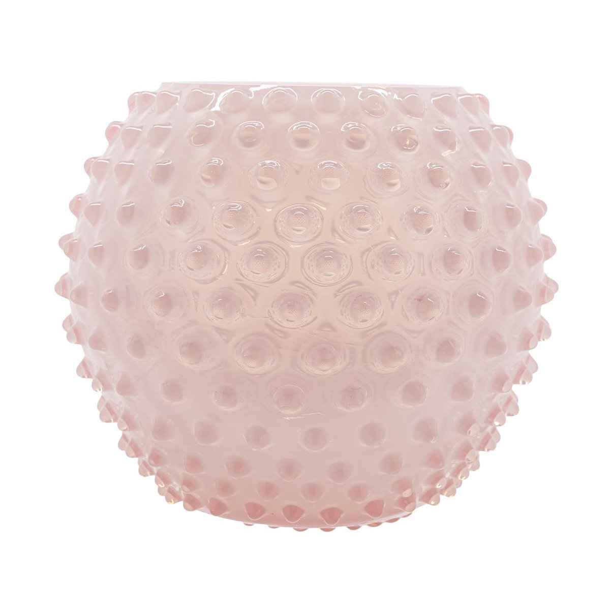 Anna Von Lipa Hobnail Globe vase 18 cm Soft Rosa