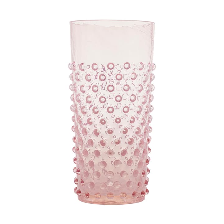 Hobnail long drink glass 20 cl, Soft Rosa Anna Von Lipa
