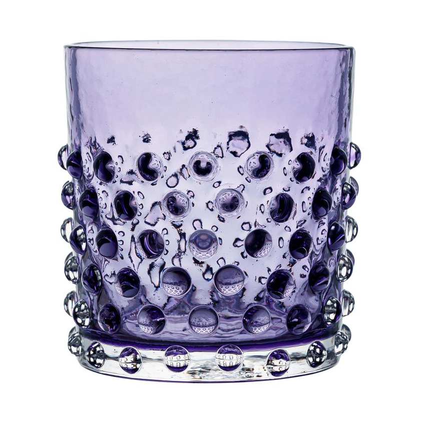 Anna Von Lipa Hobnail short drikkeglass 15 cl Indigo