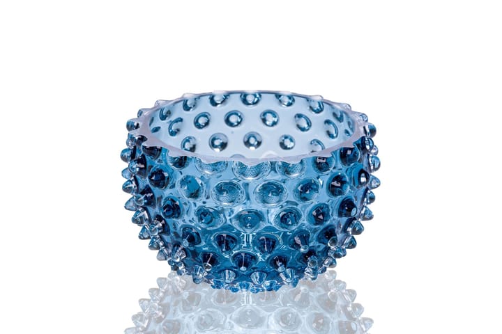 Hobnail Tapas bolle 11,5 cm - Blue smoke - Anna Von Lipa
