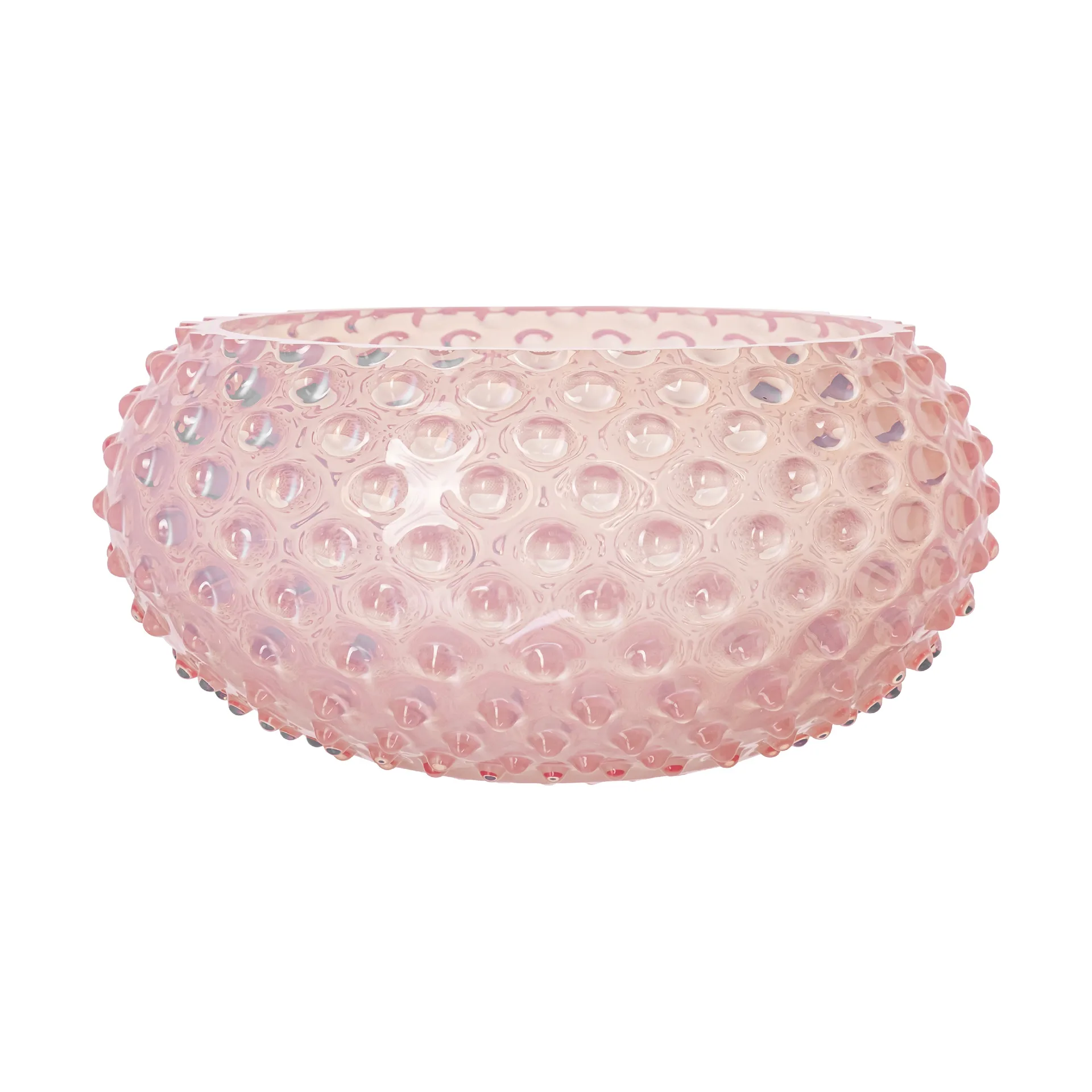 Hobnail Tapas bolle 23 cm, Soft Rosa Anna Von Lipa