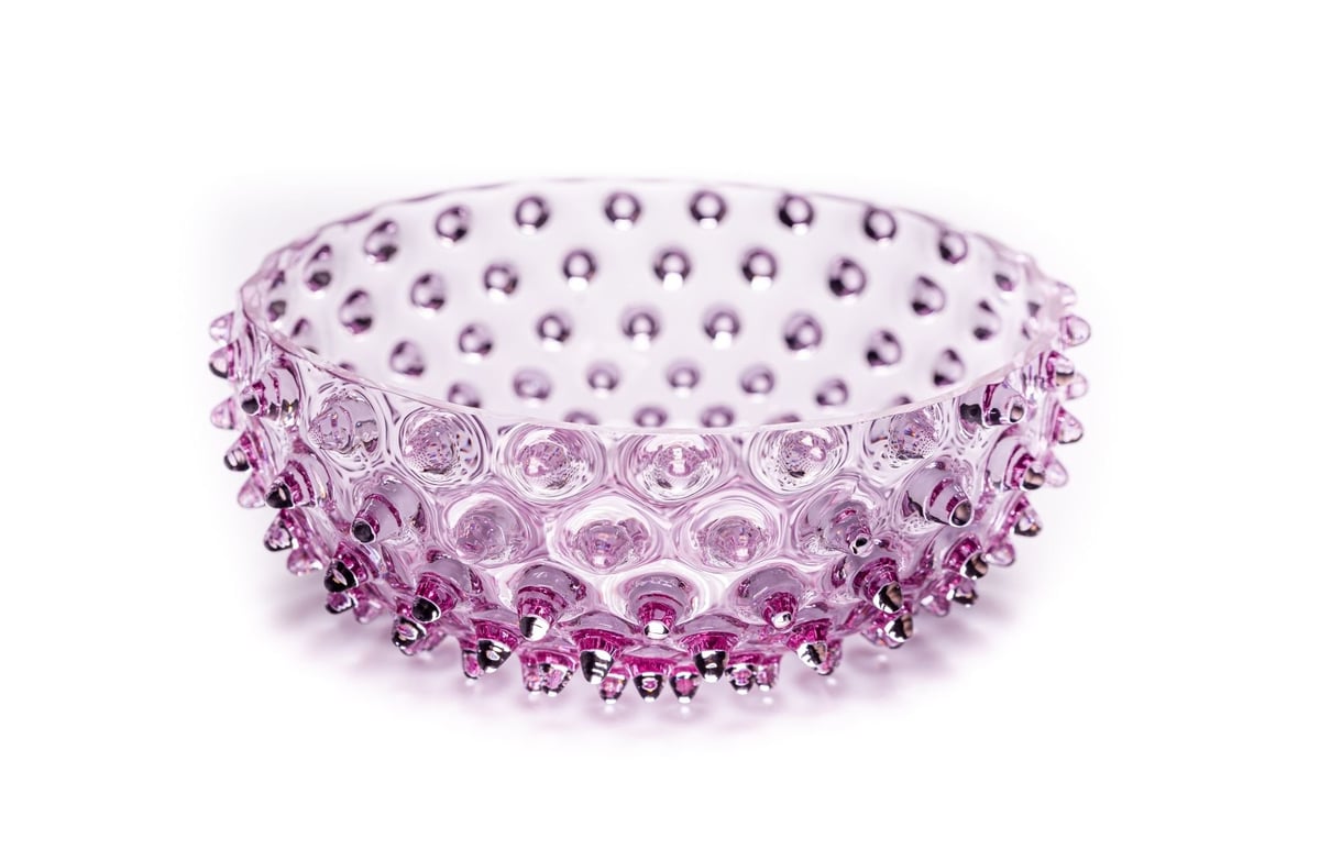 Anna Von Lipa Hobnail Tapas skål 17 cm Lilla