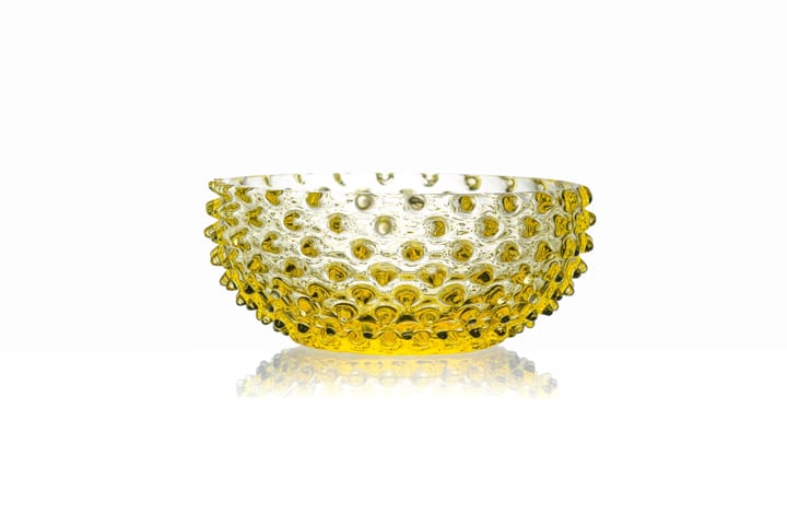 Hobnail Tapas skål 17 cm - Sitron - Anna Von Lipa