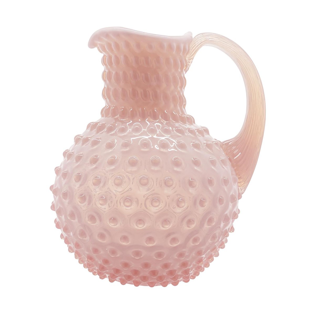 Anna Von Lipa Paris Hobnail kanne 2 l Soft Rosa | Skandinavisk Design | Vannkarafler & Vannmugger | Rosa