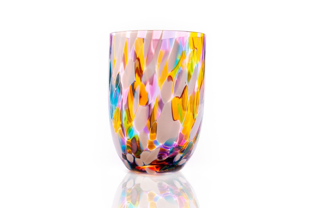 Anna Von Lipa Splash drikkeglass 25 cl Multi-full