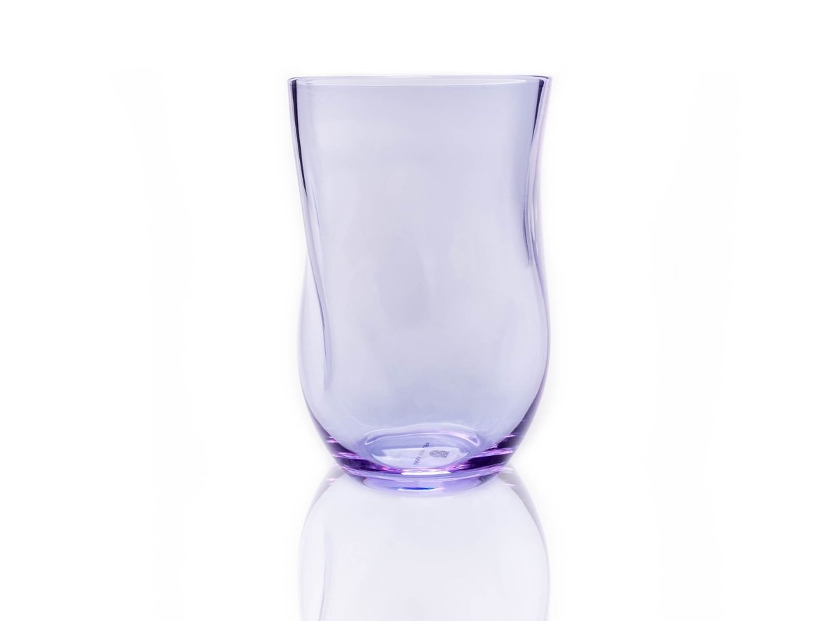 Anna Von Lipa Squeeze drikkeglass 25 cl Lilla alex | Skandinavisk Design | Vannglass | Lilla
