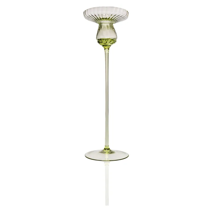 Tulipan lysestake 25 cm - Olivegreen - Anna Von Lipa