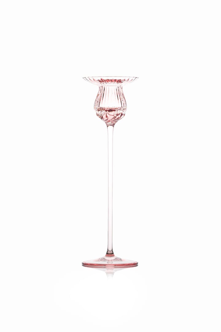 Tulipan lysestake 25 cm - Rosa - Anna Von Lipa