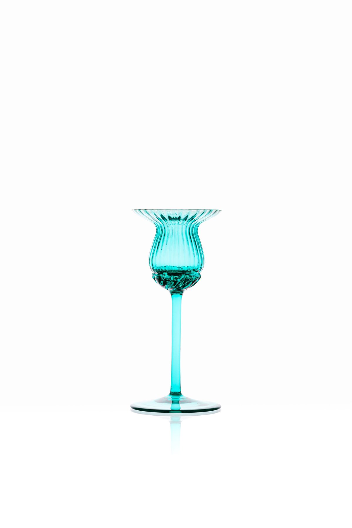 Anna Von Lipa Tulipan lysestake 25 cm Turkis