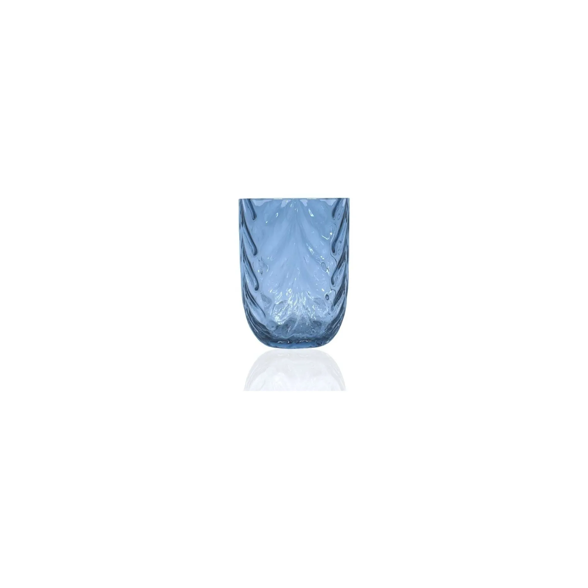 Wave drikkeglass 25 cl, Blue smoke Anna Von Lipa