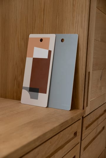 A tribute to colour - skjærefjøl - Clay - 40x17 cm - Applicata