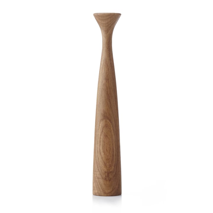 Blossom Rose lysestake 29 cm - Oiled oak - Applicata