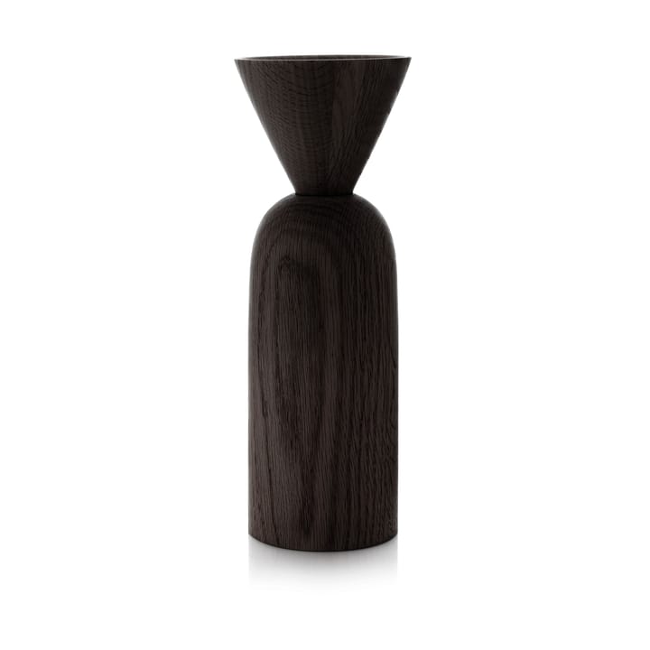 Shape cone vase - Svartbeiset eik - Applicata