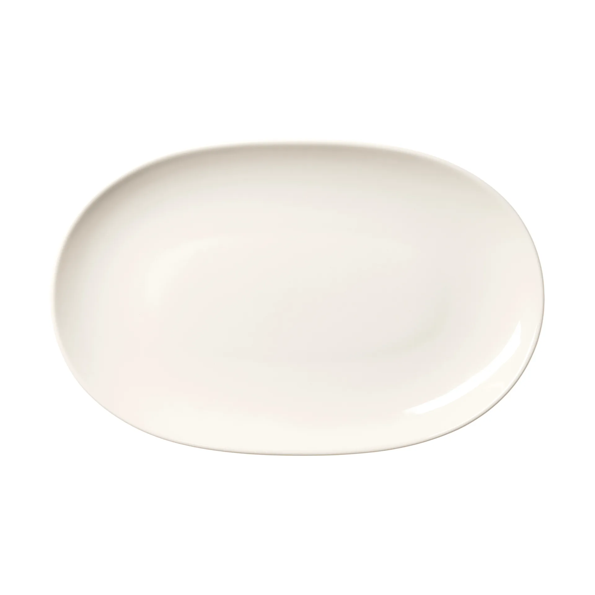 24h oval tallerken, Hvit, 18x28 cm Arabia