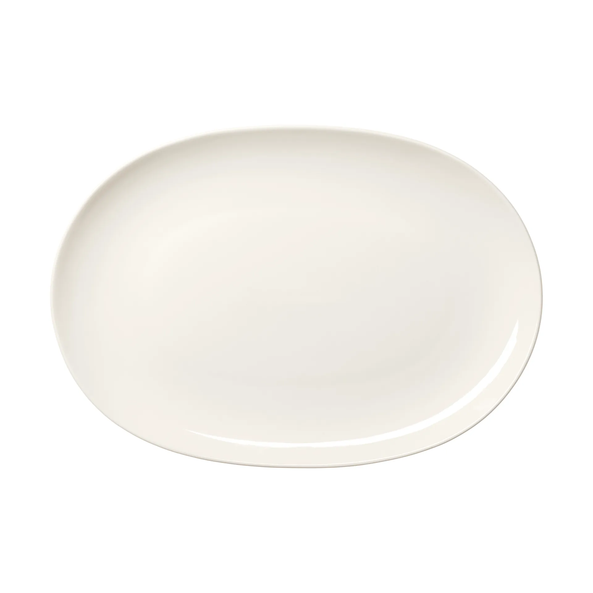 24h oval tallerken, Hvit, 22x32 cm Arabia