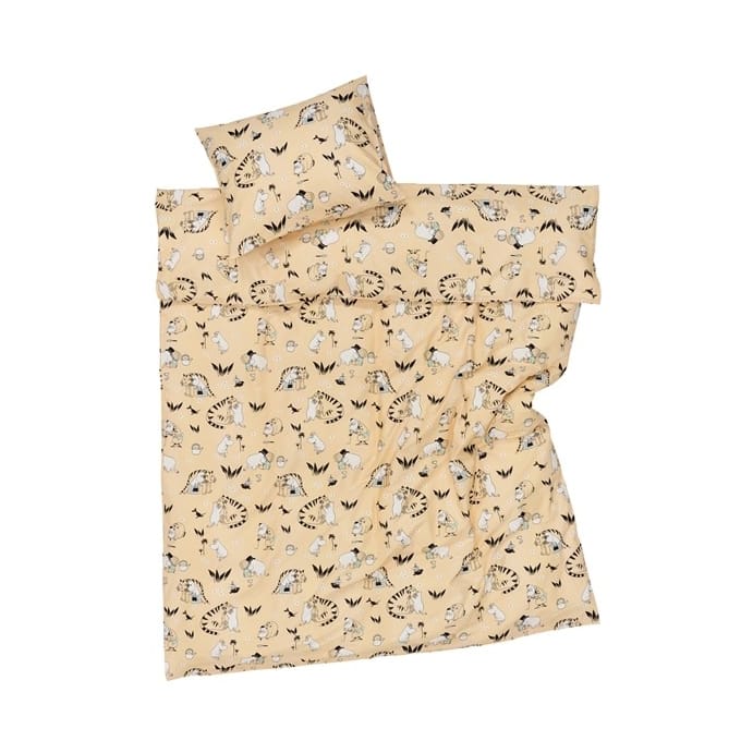 Mummitrollet sengesett 150 x 210 cm - Mummifamilien beige - Arabia