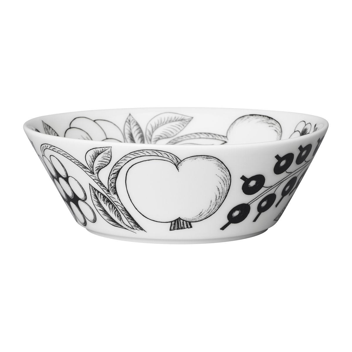 Arabia Paratiisi skål 13 cm Svart | Skandinavisk Design | Frokostskåler | Svart
