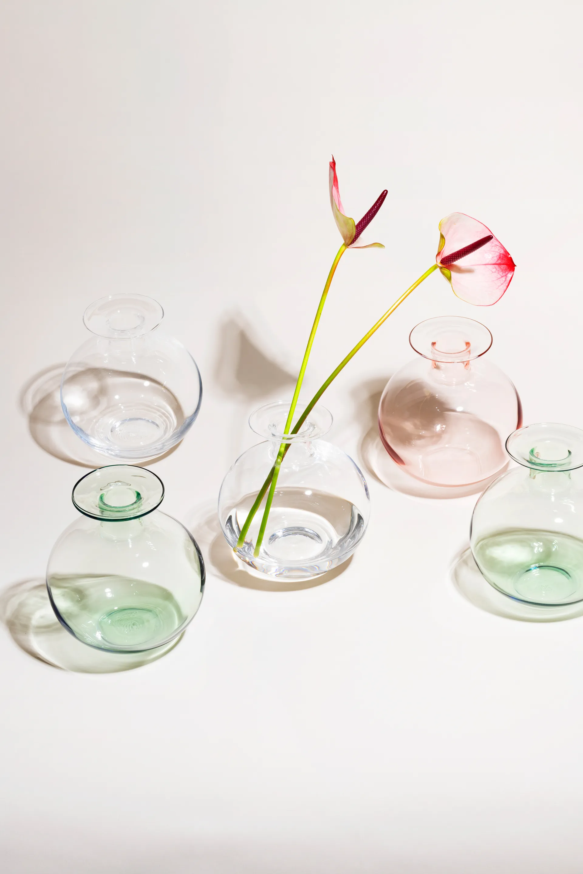 Vuokko vase 18 cm, Lysegrønn Arabia