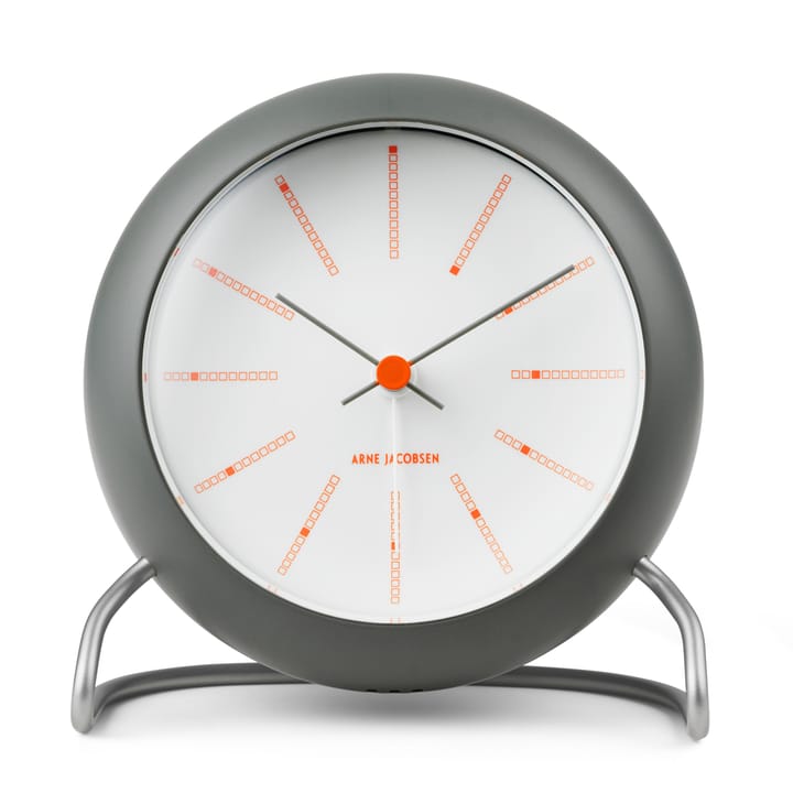 AJ Bankers bordklokke Ø11 cm - Mørkegrå - Arne Jacobsen Clocks