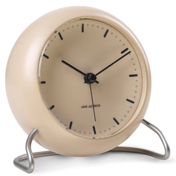 AJ City Hall bordklokke - Sandy beige - Arne Jacobsen Clocks