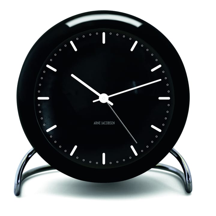 AJ City Hall bordklokke - sort - Arne Jacobsen Clocks