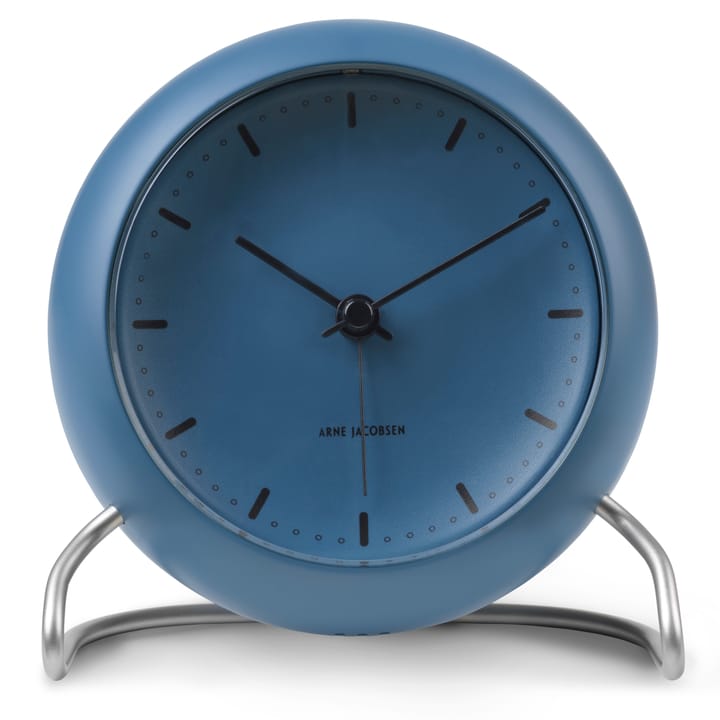 AJ City Hall bordklokke - Stone blue - Arne Jacobsen Clocks
