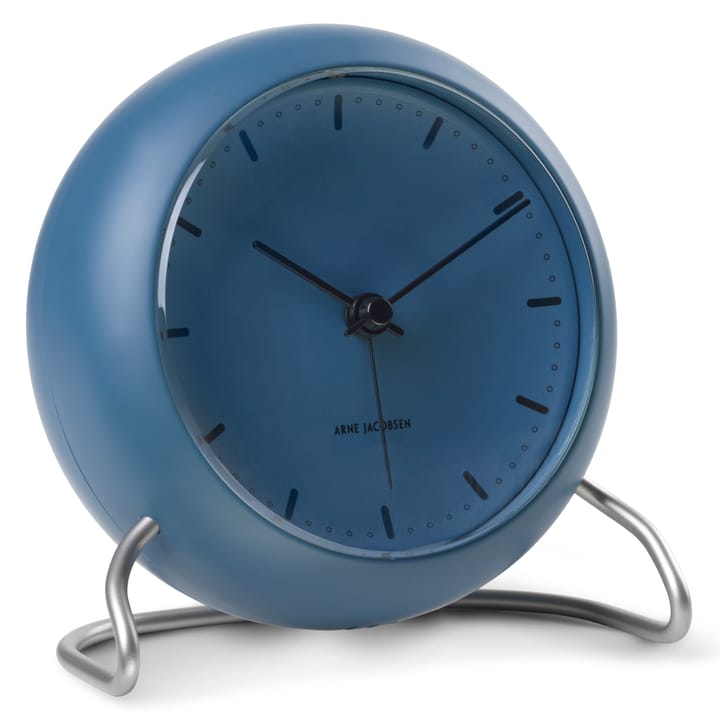 AJ City Hall bordklokke - Stone blue - Arne Jacobsen Clocks